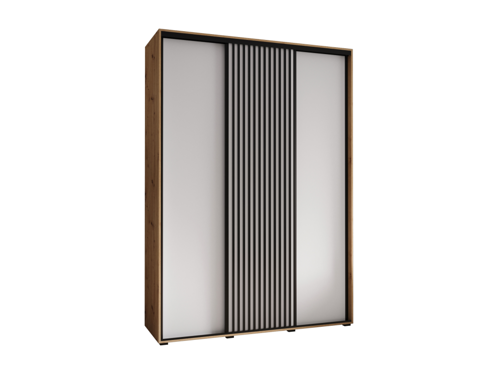 Armoire blanche, 170 x 60 x 235,2 cm