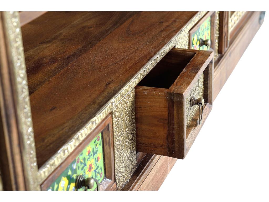 Meuble TV marron, 60 x 40 x 180 cm