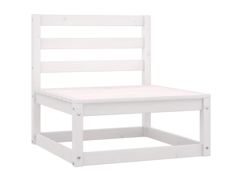 Ensemble de mobilier de jardin en pin blanc - dlz1766459843263