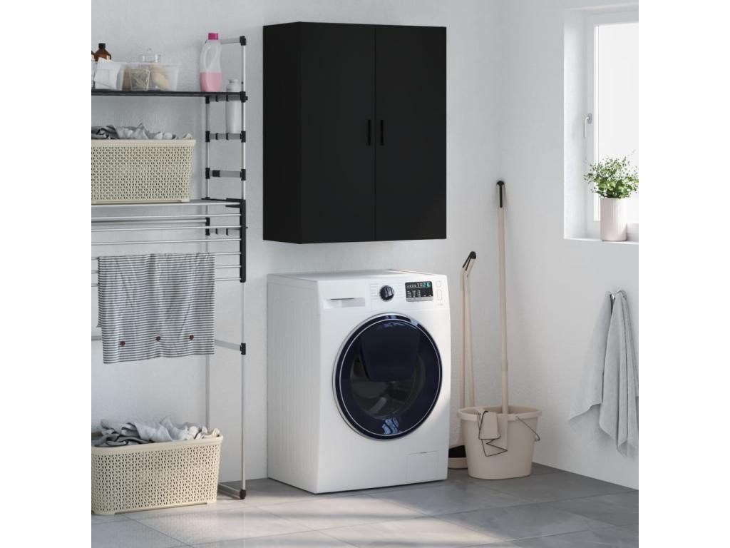 Armoire noire, 69,5 x 34 x 90 cm