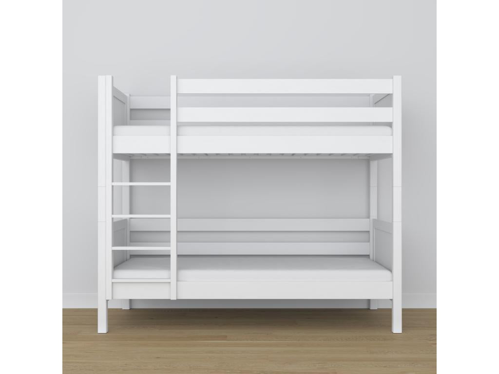 Lit blanc, 90 x 180 cm - dlz1766459912072