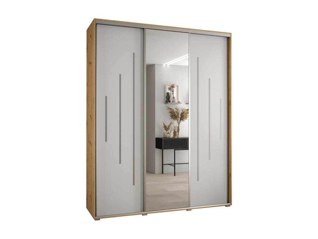 Armoire blanche, 200 x 45 x 235,2 cm