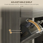 Porte-manteau/banc d'entrée de style décontracté avec étagères de porte en rotin et placards à chaussures, pieds en bois massif
