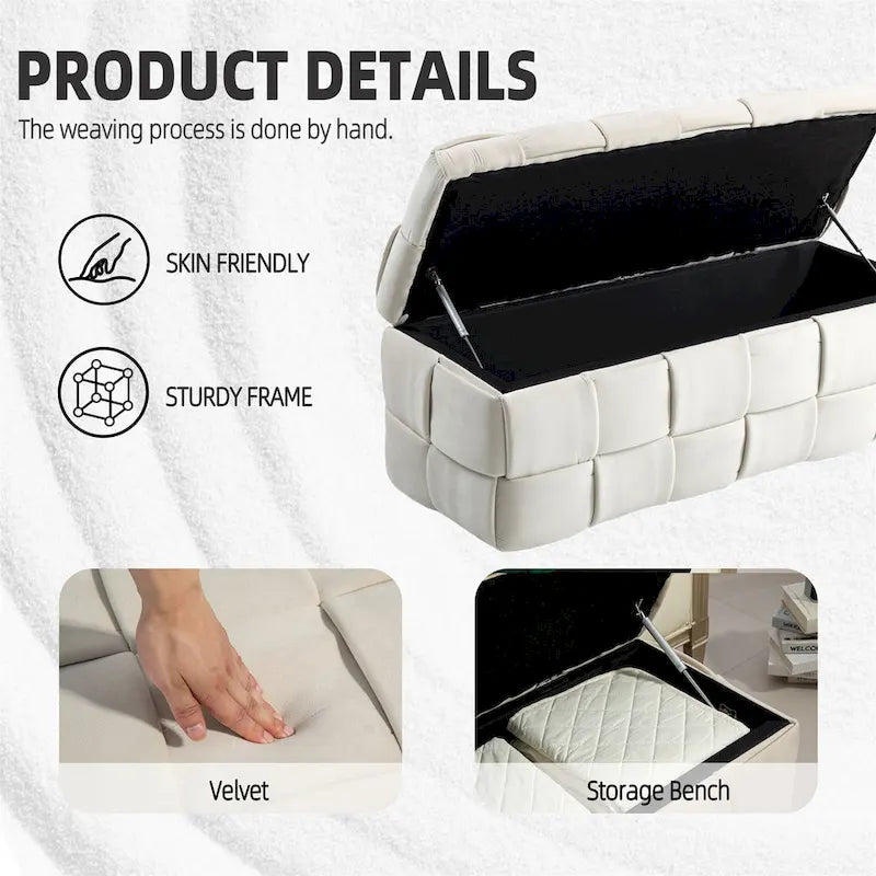 Banc d'extrémité de chambre