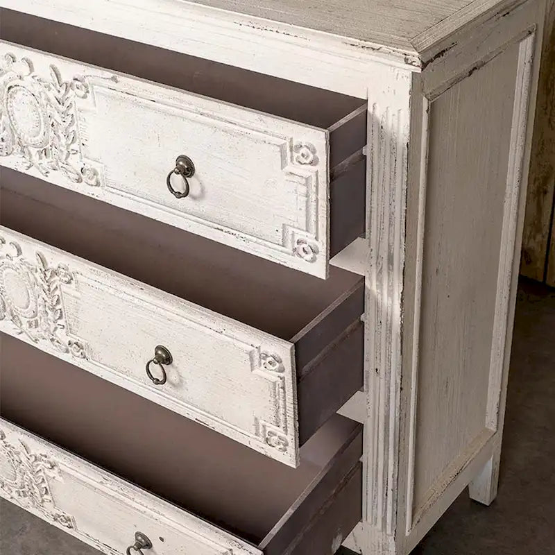 tiroirs de charme vintage, armoire