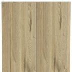 Garde-manger ou placard de rangement HomeRoots 71 en chêne - 23,6 po x 70,8 po x 11,8 po