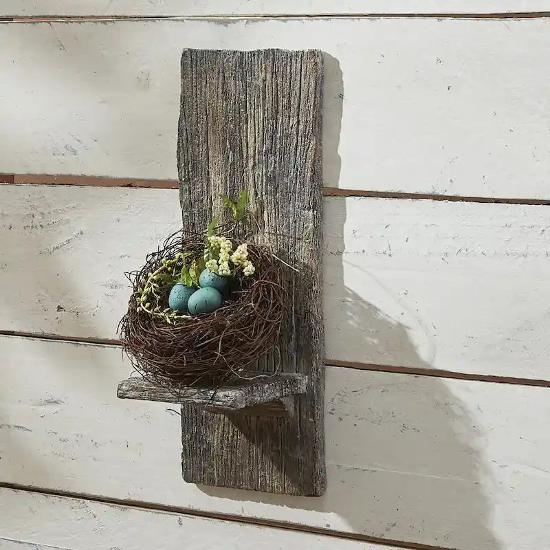 Étagère murale en ciment Park Designs - 5 x 5,25 x 14,75