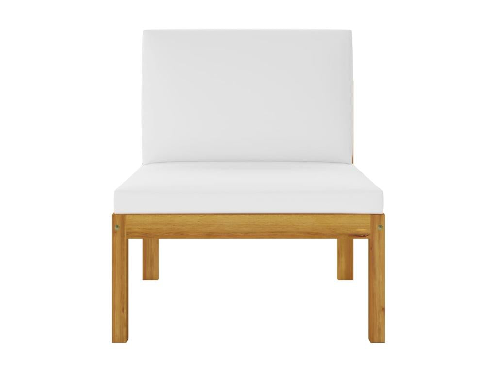 Ensemble de mobilier d'extérieur naturel