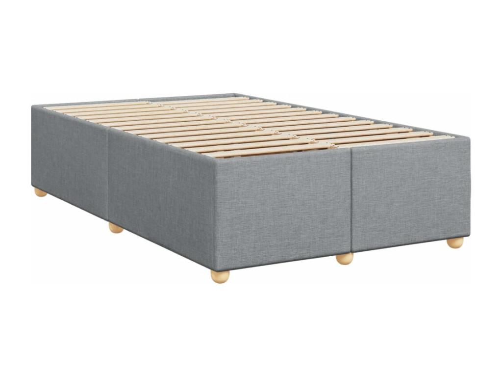 Matelas en tissu gris, 120 x 200 cm