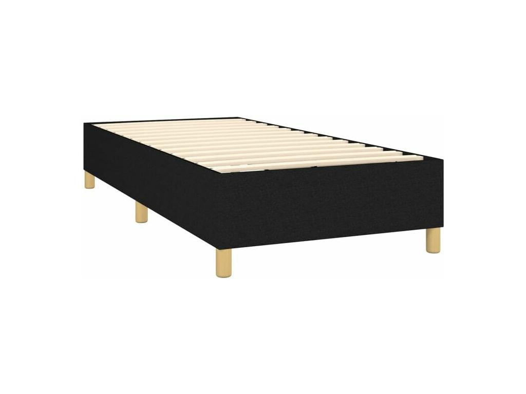 Matelas en tissu noir, 100 x 200 cm