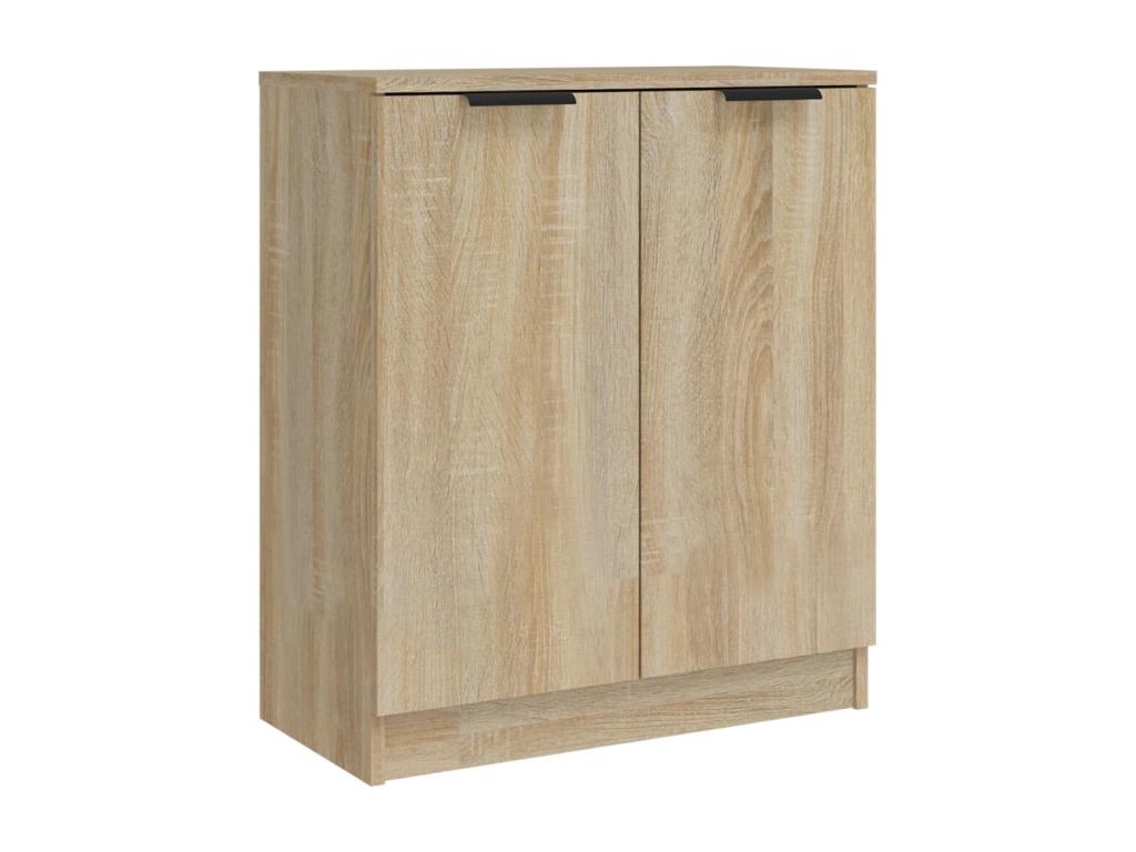 Buffet en bois d'ingénierie marron, 60 x 30 x 70 cm