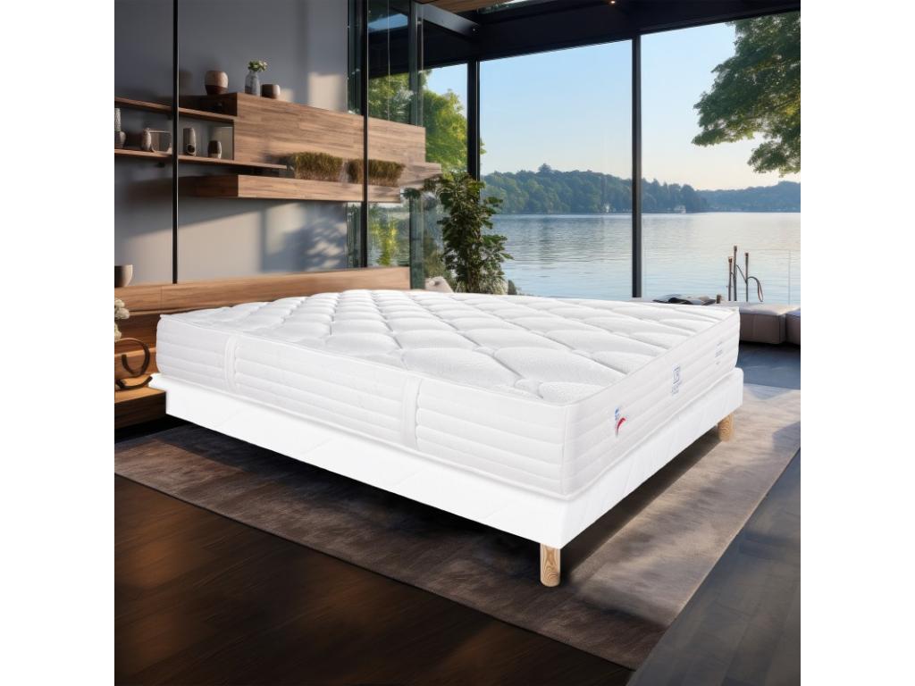 Matelas en fer blanc, 140 x 200 cm