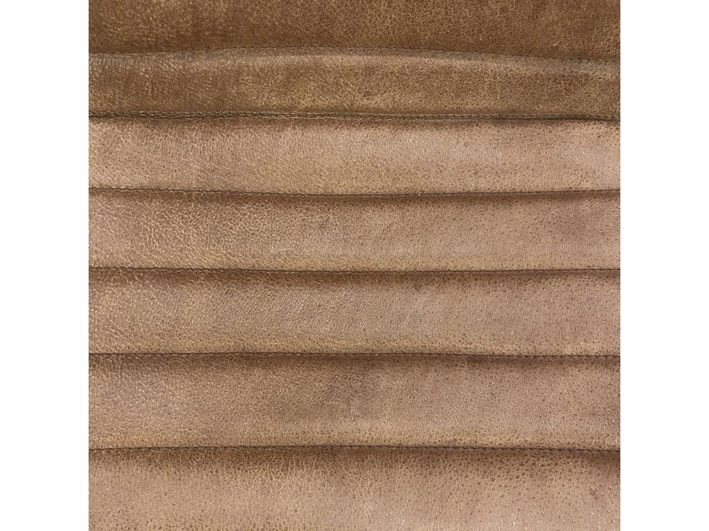 Fauteuil en cuir marron