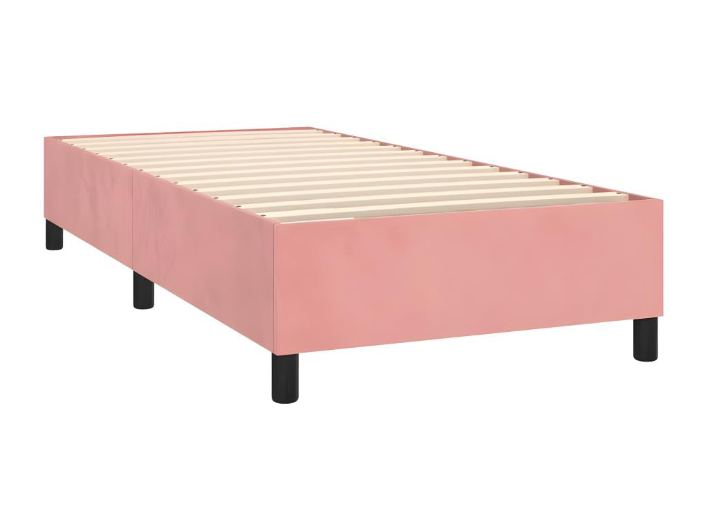 Matelas en velours, 90 x 190 cm