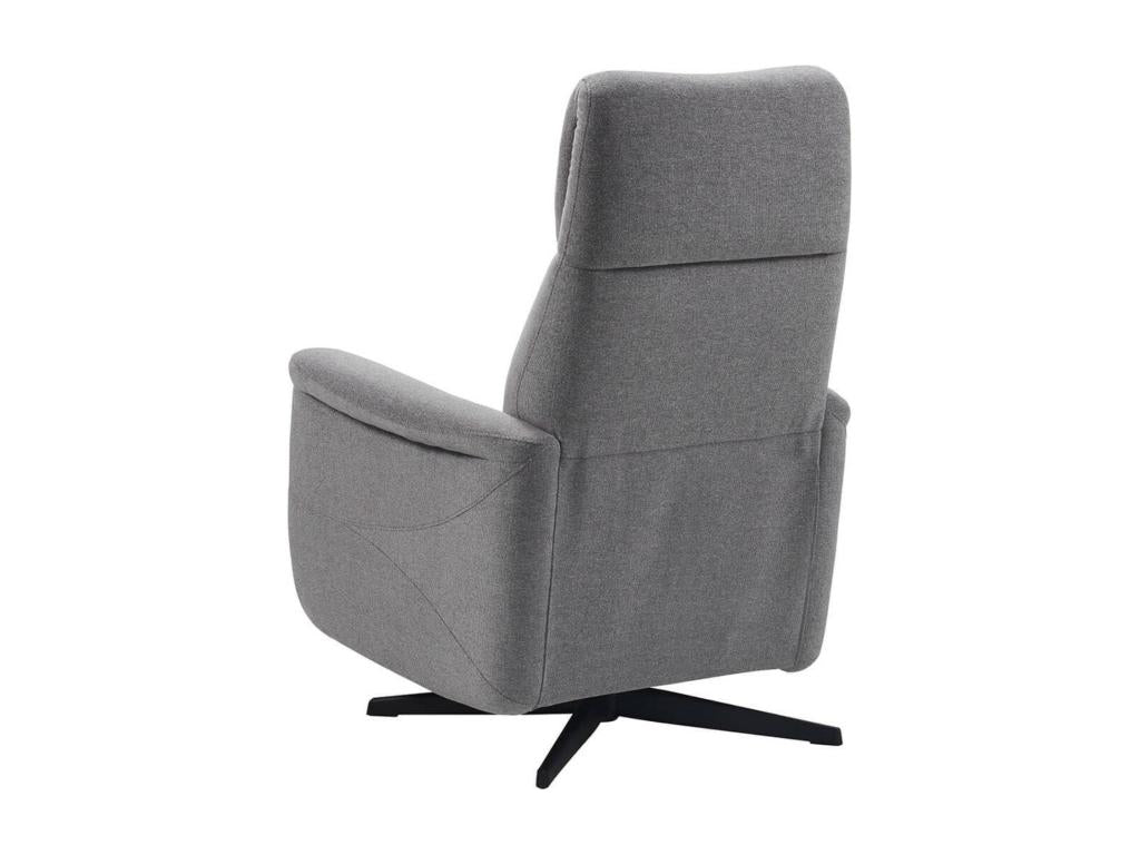 Fauteuil d'appoint en tissu anthracite