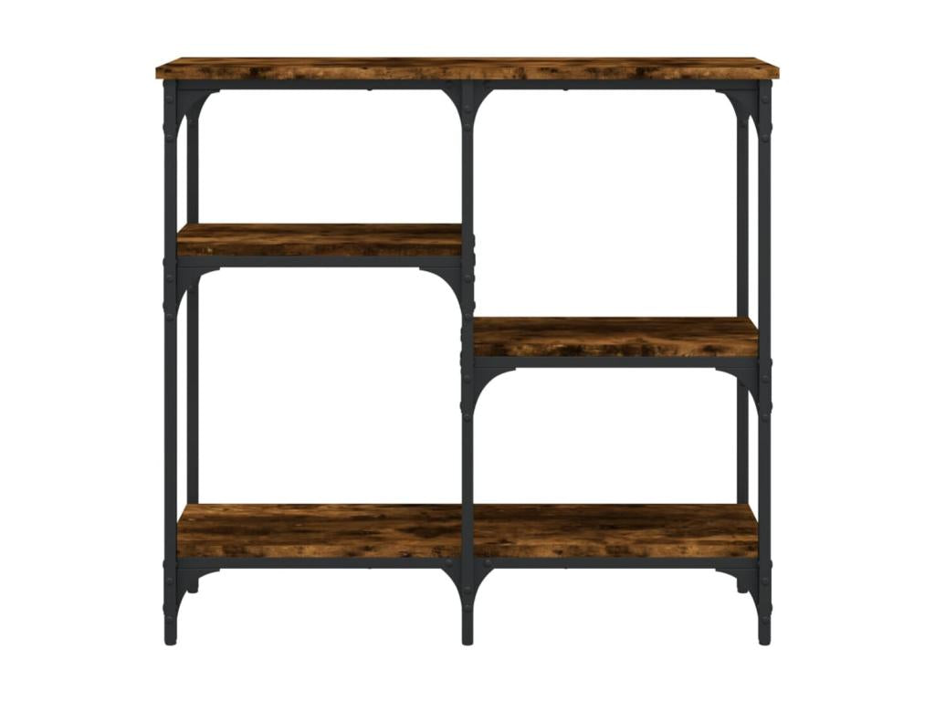 Table en bois d'ingénierie naturel, 80 x 29 x 75 cm