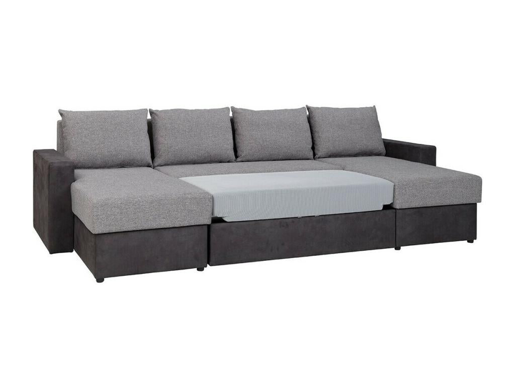 Canapé gris, 300 x 156 x 89 cm