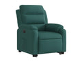 Fauteuil d'appoint en tissu vert