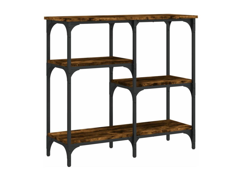 Table en bois d'ingénierie naturel, 80 x 29 x 75 cm