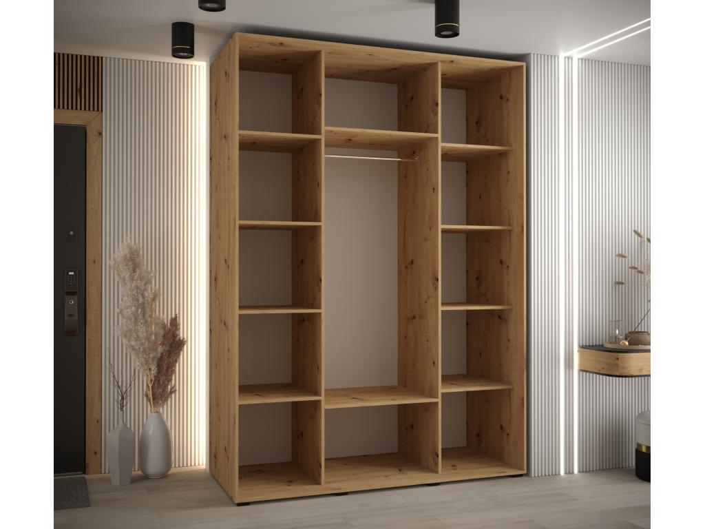 Armoire naturelle, 170 x 60 x 235,2 cm