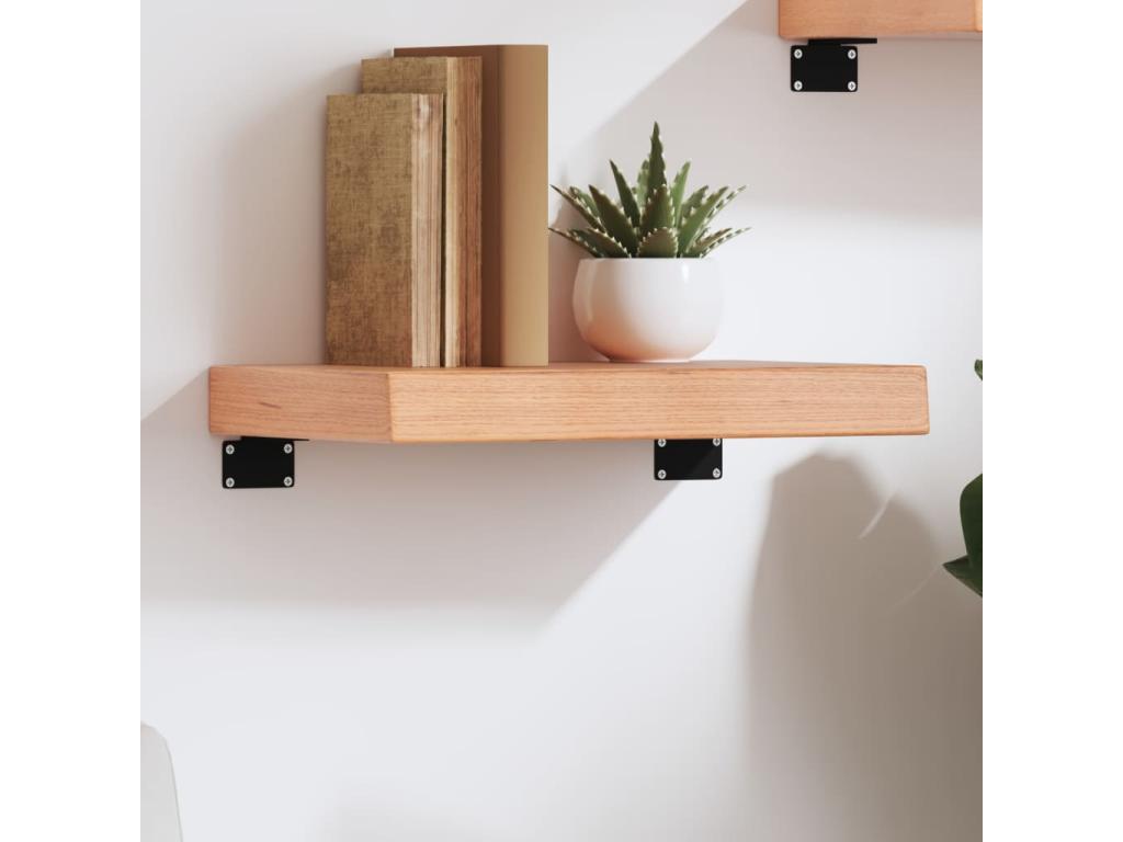 Meuble de maison en chêne naturel, 40 x 20 x 6 cm