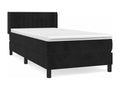 Matelas en velours noir, 90 x 190 cm