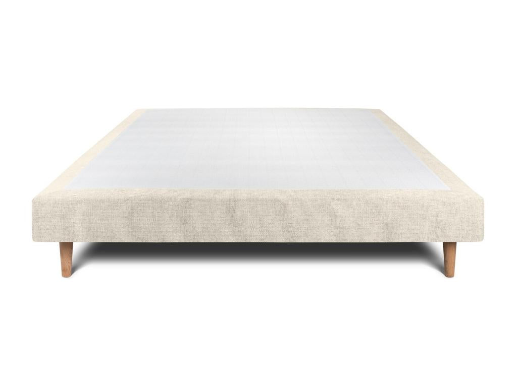 Meuble d'intérieur en tissu beige, 150 x 190 cm