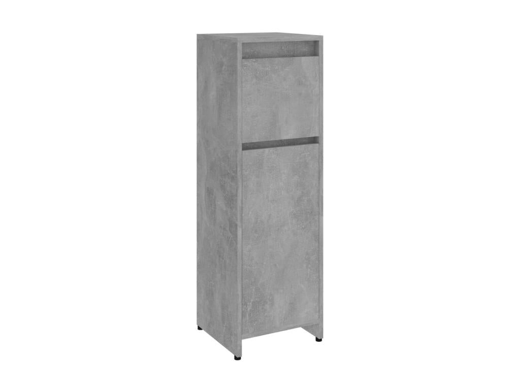 Armoire grise, 30 x 30 x 95 cm