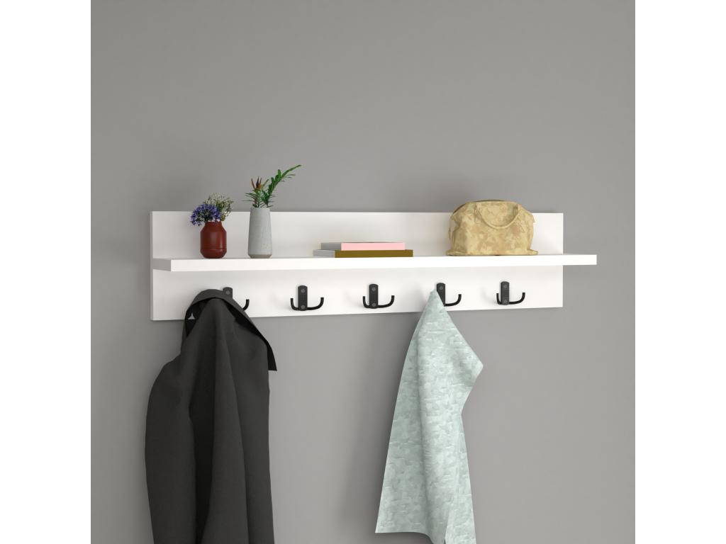 Meubles blancs pour la maison, 80 x 13 x 18 cm