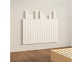 Lit en bois massif blanc, 95,5 x 3 x 80 cm