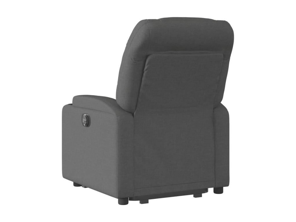 Fauteuil d'appoint en tissu gris - dlz1766459990047