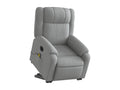 Fauteuil d'appoint en tissu gris - dlz1766459339519
