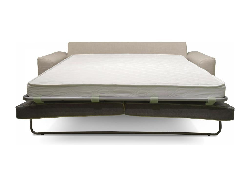 Canapé-lit en tissu beige - dlz1766459134775