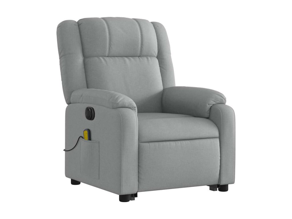 Fauteuil d'appoint en tissu gris - dlz1766459339519