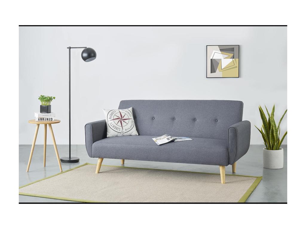 Canapé-lit gris