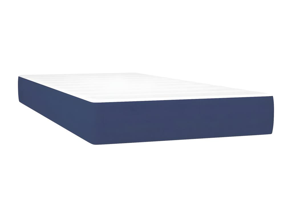 Matelas en tissu bleu, 80 x 200 cm