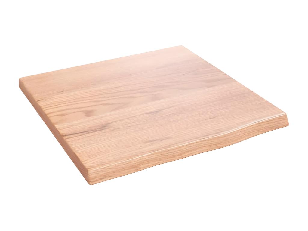 Meuble de maison en chêne naturel, 40 x 40 x 2 cm