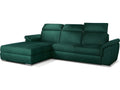 Canapé-lit en velours vert