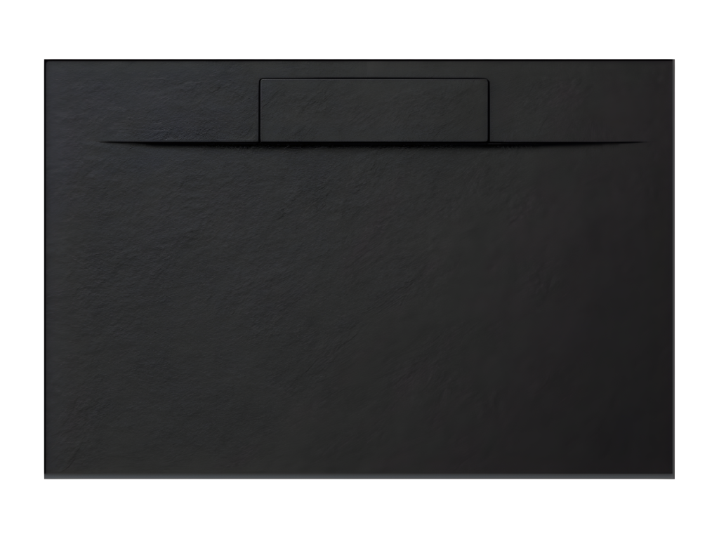 Meuble de maison en marbre noir, 190 x 90 cm