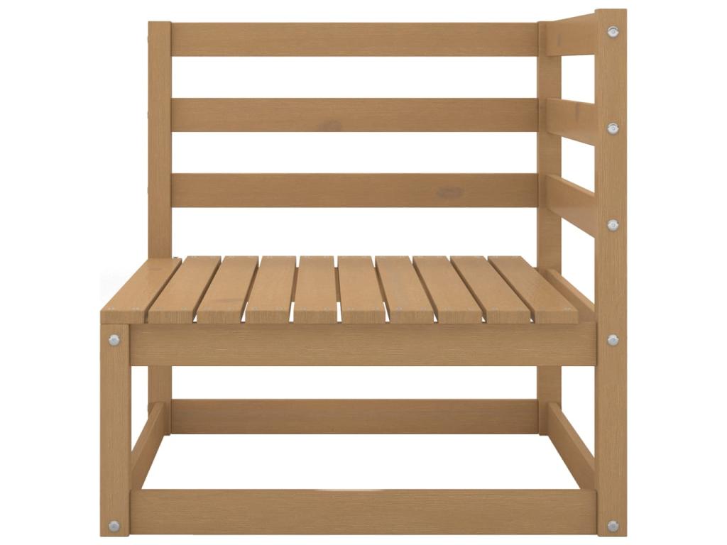 Ensemble de mobilier de jardin en pin naturel
