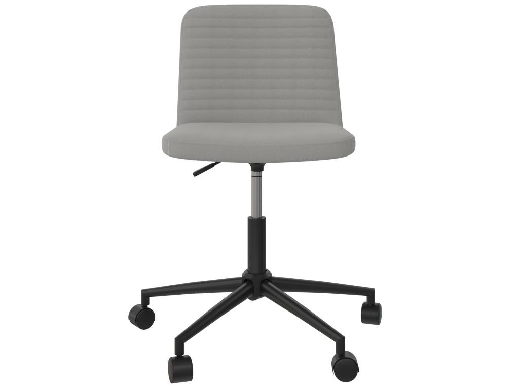 Chaise en tissu gris