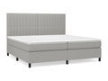 Matelas en tissu gris, 200 x 200 cm