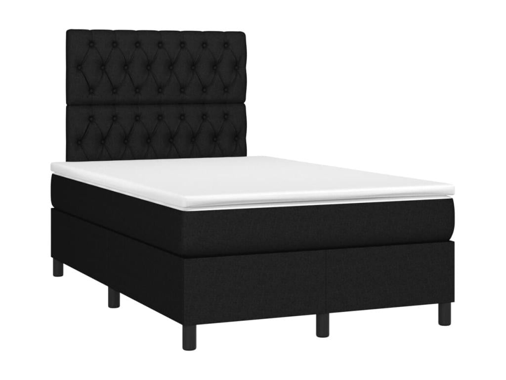 Matelas en tissu noir, 120 x 200 cm
