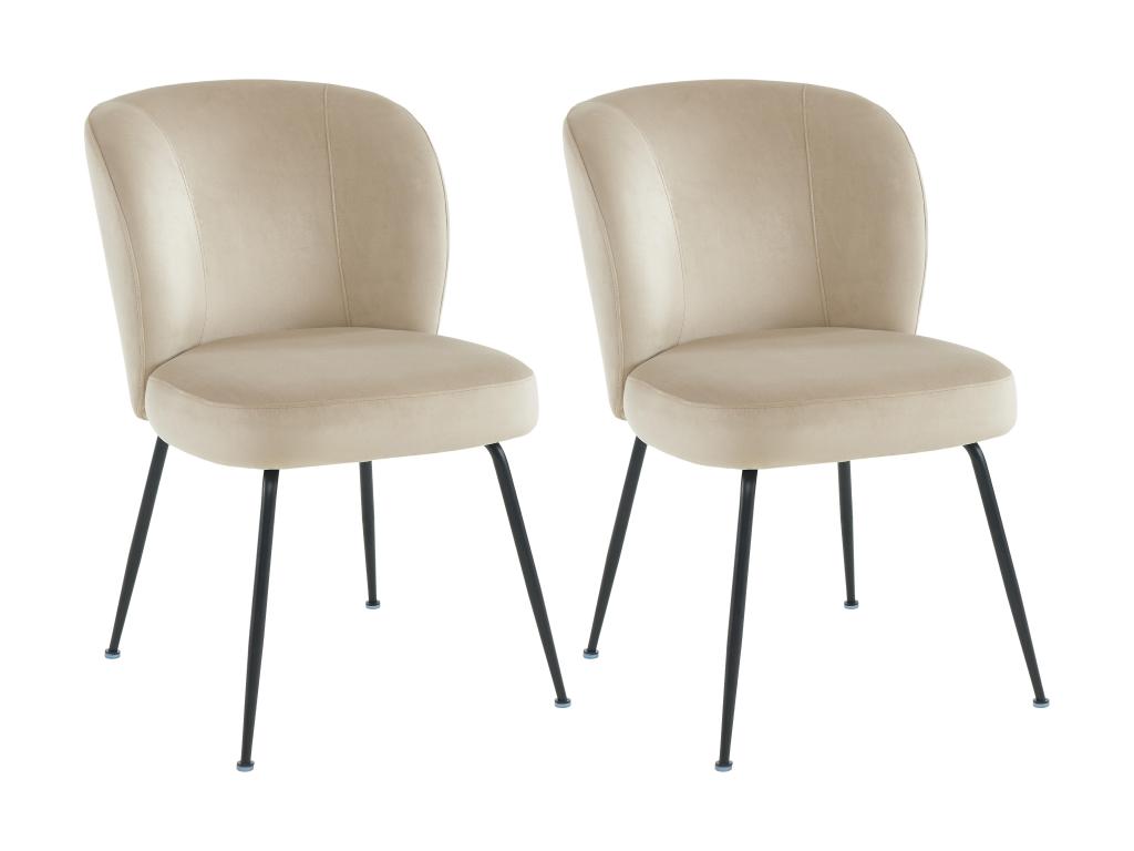 Mobilier d'intérieur en velours beige - dlz1766459097820