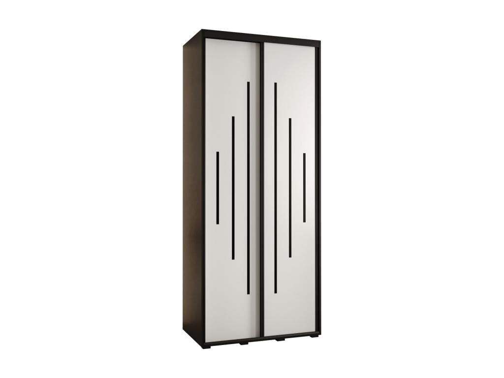 Armoire noire, 100 x 60 x 235,2 cm