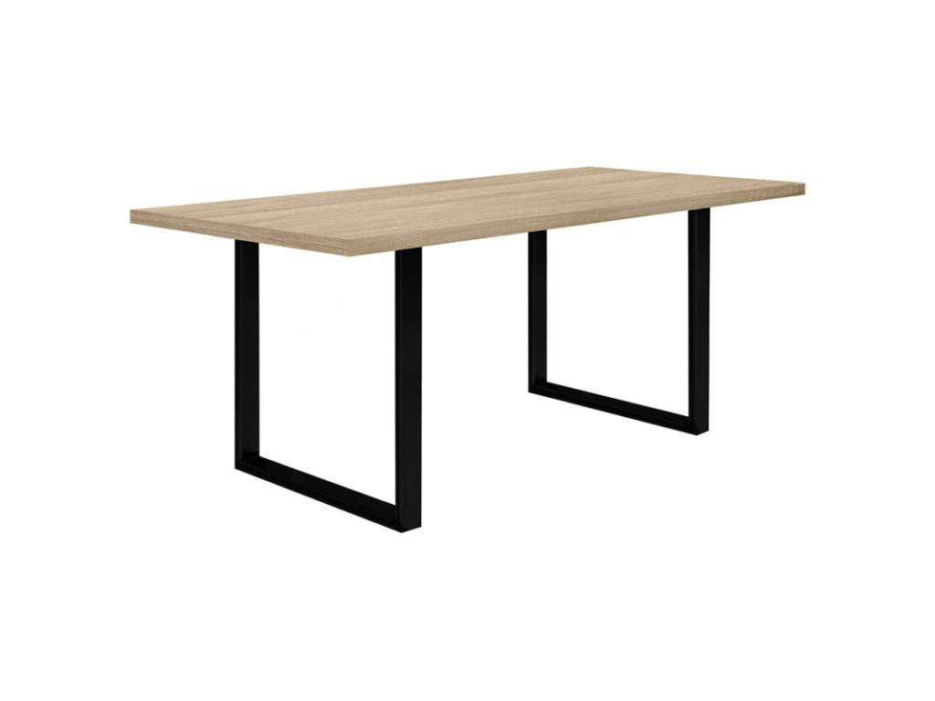 Table en chêne brun - dlz1766459888012