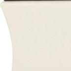 Banc de rangement SAFAVIEH Gigi en lin crème - 91,4 cm L x 48,3 cm P x 53,3 cm H