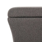 Banc de rangement SAFAVIEH Gigi en lin crème - 91,4 cm L x 48,3 cm P x 53,3 cm H