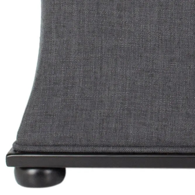 Banc de rangement SAFAVIEH Gigi en lin crème - 91,4 cm L x 48,3 cm P x 53,3 cm H