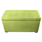 Banc coffre de rangement MJL Furniture Angela à 8 boutons capitonnés